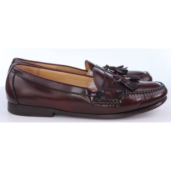 Cole Haan Men\'s Tassel Loafers Shoes Size 13 D Leather Cognac main image 6